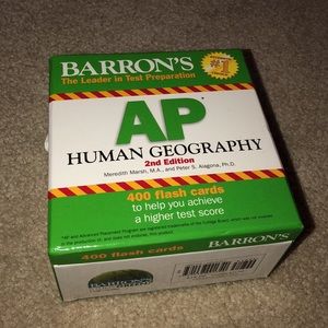 Barron's AP Human Geography Flashcards